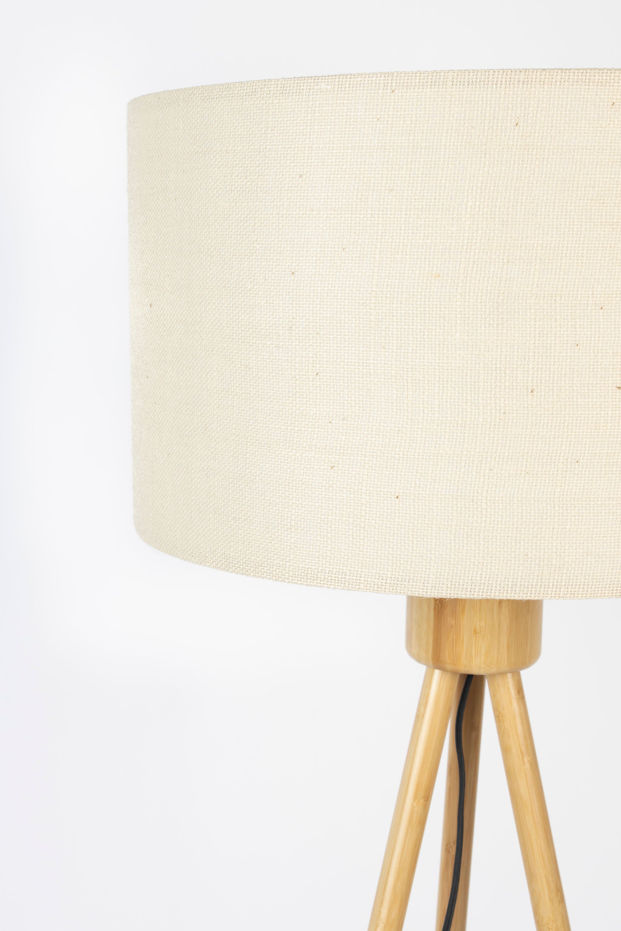 Zuiver Fan Bamboo Tripod Floor Lamp